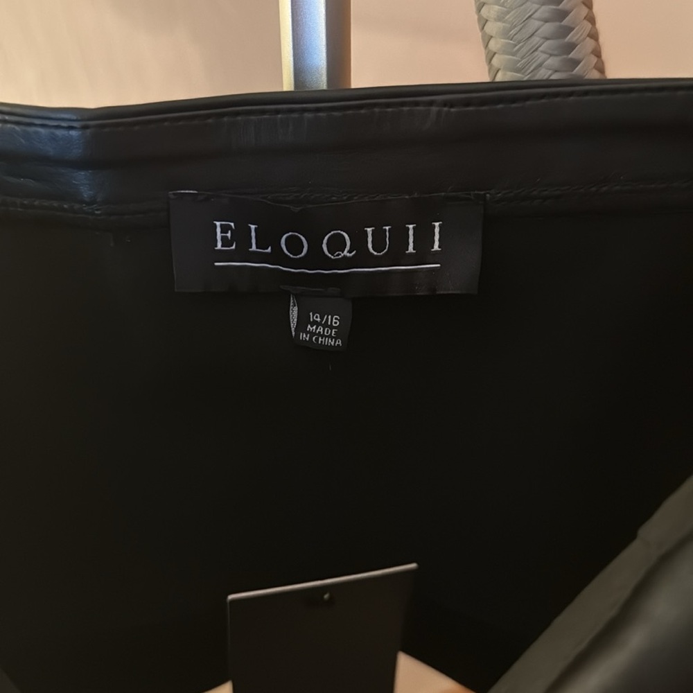 Eloquii faux leather. Size 14/16. NWT - Picture 3 of 4